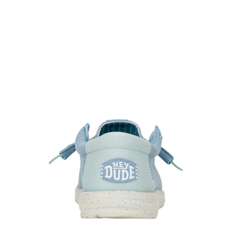Hey Dude Men's Cloud Blue Wally Stretch Sox Loafer | Hey Dude In Lebanon
