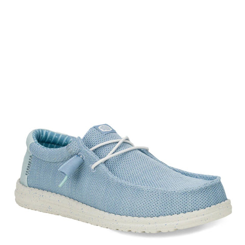 Hey Dude Men's Cloud Blue Wally Stretch Sox Loafer | Hey Dude In Lebanon