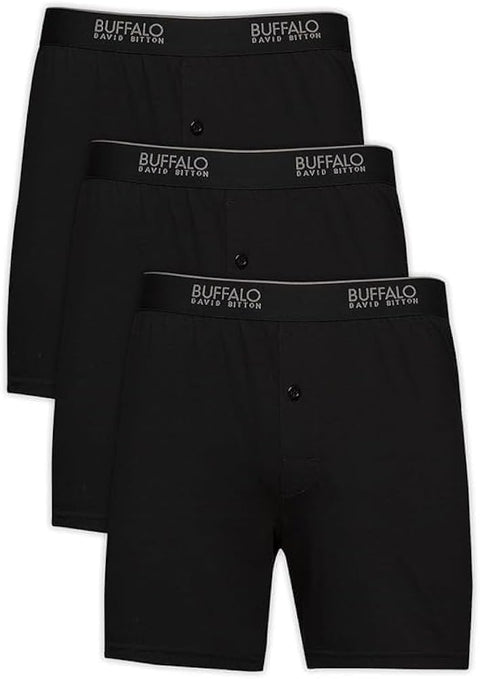 Buffalo David Bitton  Men's 3 Pack Knit Boxers | Buffalo David Bitton In Lebanon