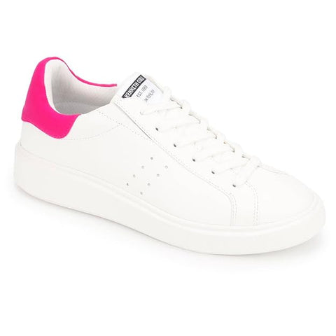 Kenneth Cole Women's White Leather Kam Sneakers  | Kenneth Cole in Lebanon