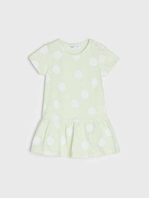 Sinsay Baby Girl's Green & White Dress | Sinsay In Lebanon