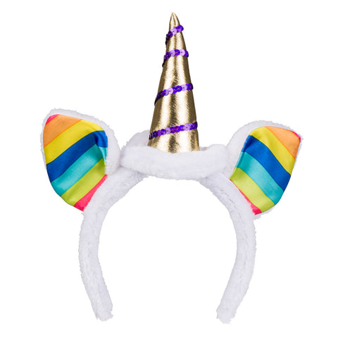 Fries Girl's White Carnaval Headband | Fries In Lebanon
