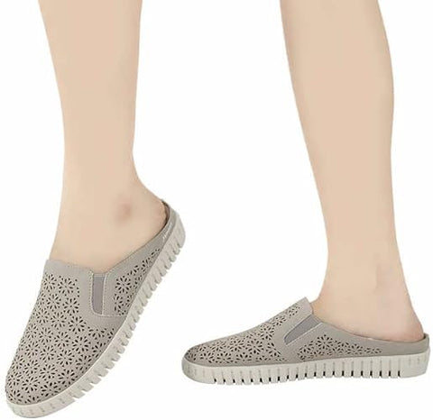 JSport Women’s Floral Slip on Mule Shoe, Taupe Slipper | JSport In Lebanon
