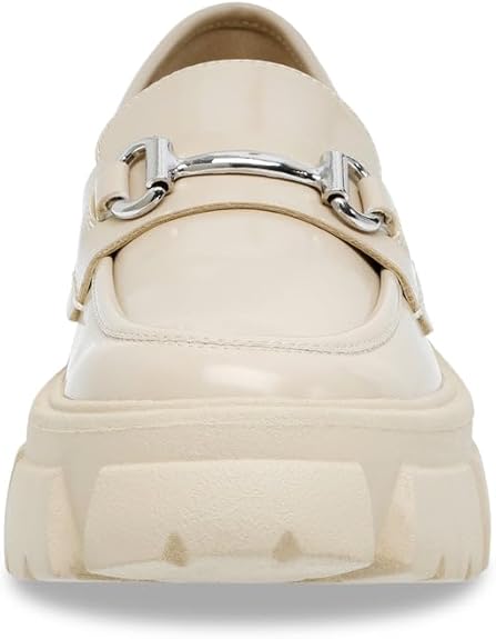 Steve Madden Women's Beige Trifecta Loafers | Steve Madden In Lebanon