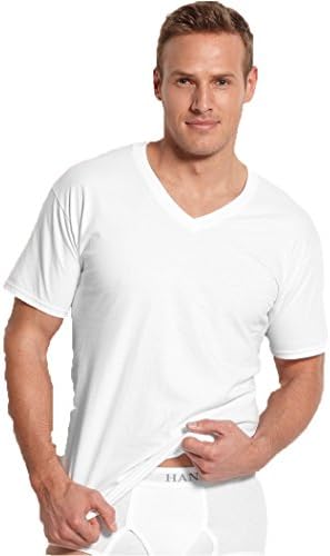 Hanes Men's White V-Neck T-Shirts 5 Pack | Hanes In Lebanon