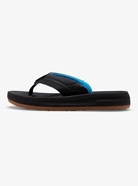 Quiksilver Boy's Black Oasis Youth Slipper | Quiksilver In Lebanon
