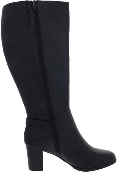 Giani Bernini Women's Black Adonnys Leather Zipper Knee-High Boots |Giani Bernini In Lebanon