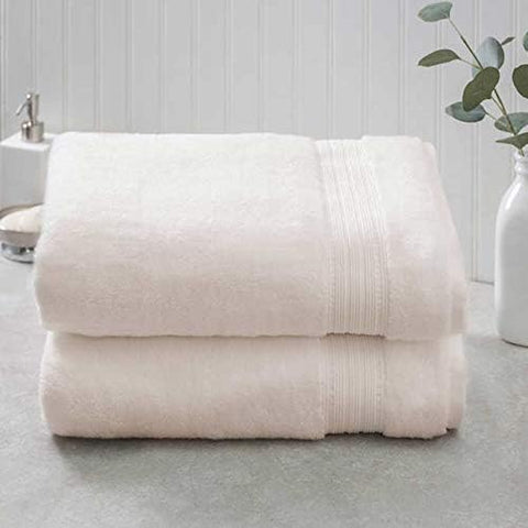 Charisma Ivory Set Of 2 Bath Towels 76x147cm | Charisma In Lebanon