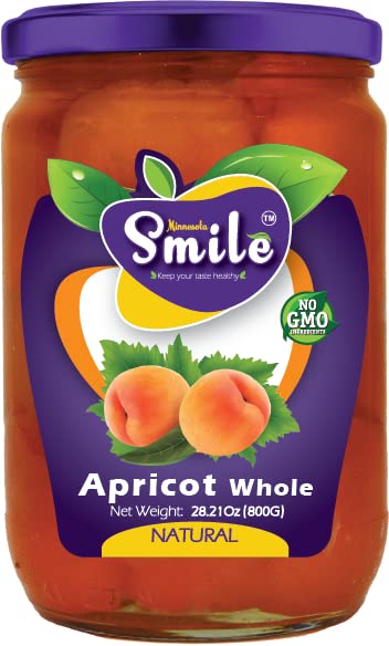 Minnesota Smile Apricot Whole Jam 800g | Minnesota Smile In Lebanon