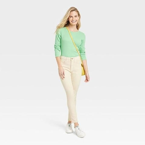 Universal Thread Women's Beige High-Rise Skinny Jeans |Universal Thread In Lebanon