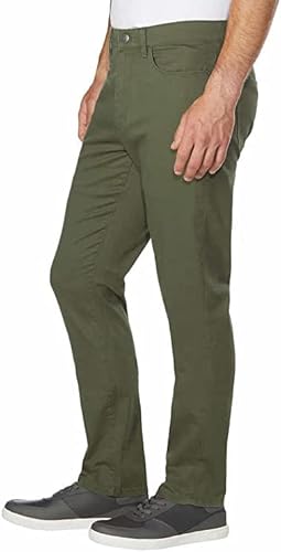 English Laundry Men's Green Chino Straight Leg Pant | English Laundry In Lebanon