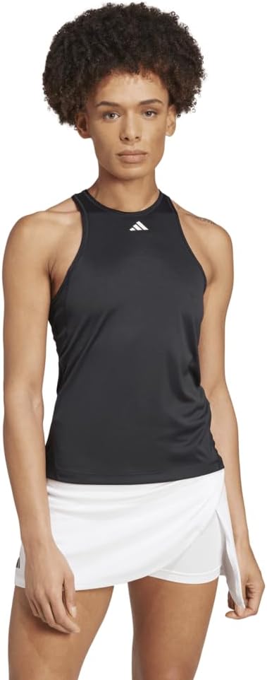 Adidas Women's Black  Tennis Club Slim Racer  Tank Top  | Adidas in Lebanon