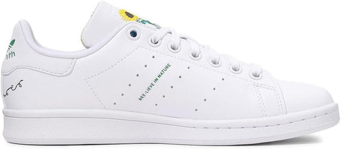 Adidas Women's White Stan Smith J Sneaker | Adidas In Lebanon