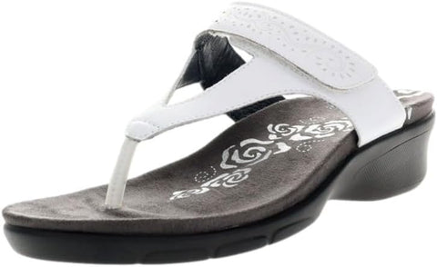 Propet Women's White Wynzie Flip Flops | Propet In Lebanon