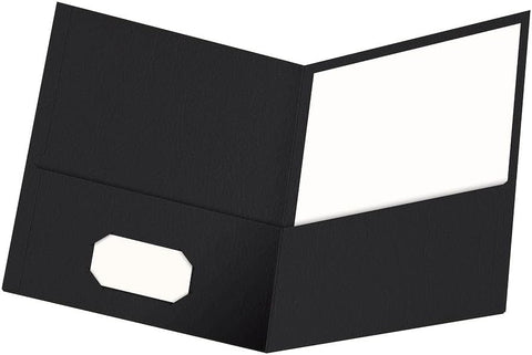 Oxford Black Twin-Pocket Folders | Oxford In Lebanon