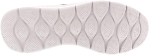 Close-up of a white shoe sole with a textured pattern