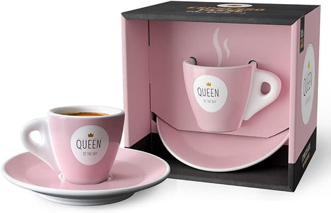 laVida Pink Queen of the Espresso Cup with Saucer|laVida In Lebanon