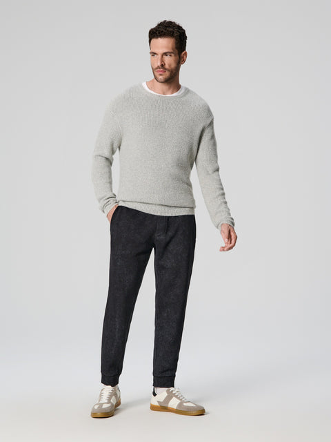 Sinsay Men's Black Elastic Waist Pant | Sinsay In Lebanon