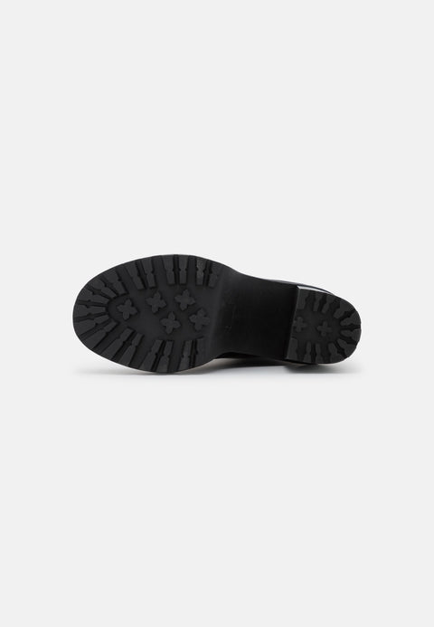 Madden Girl Women's Black Karma Block Heel Boots | Madden Girl In Lebanon