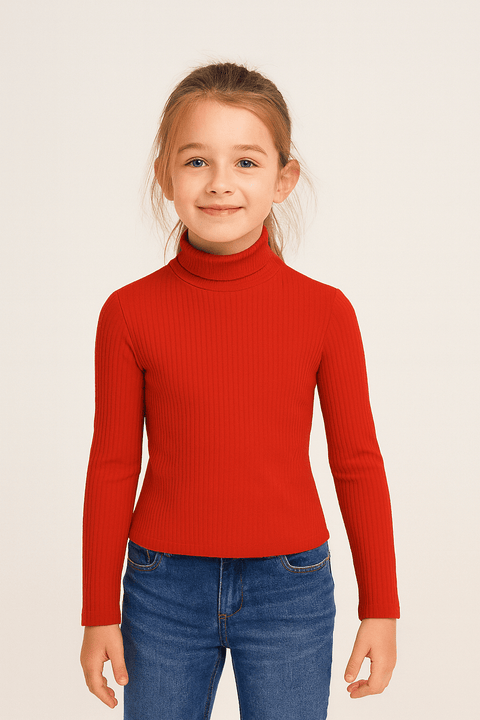 S.Oliver Girl's Red Long-Sleeve Blouse |S.Oliver in Lebanon
