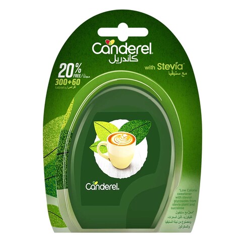 Canderel Stevia 300+60 Free Tabs