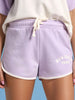 Sinsay Women's Lilac Shorts With Contrasting Piping | Sinsay In Lebanon