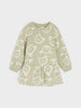 Sinsay Baby Girl's Mint Green Long Sleeve Dress | Sinsay In Lebanon