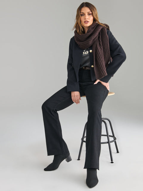 Sinsay Women's Black Wide-leg  Jeans | Sinsay in Lebanon
