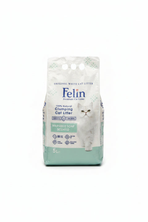 Felin Cat Litter Marseille Soap Scented 5L | Felin  In Lebanon