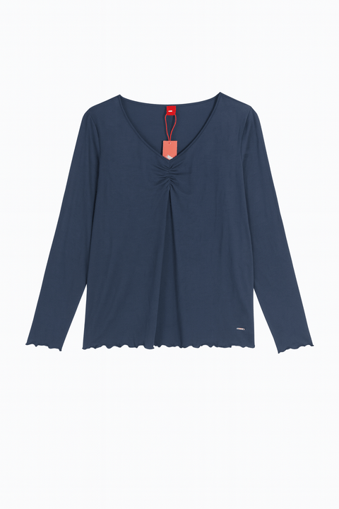 S.Oliver Women's Navy Pajama Top | S.Oliver In Lebanon