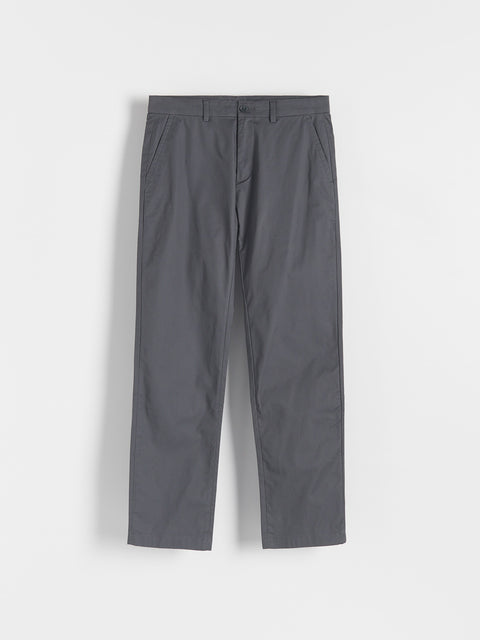 Reserved Men's Dark Gray Regular Fit Chino Pants | Reserved In Lebanon
