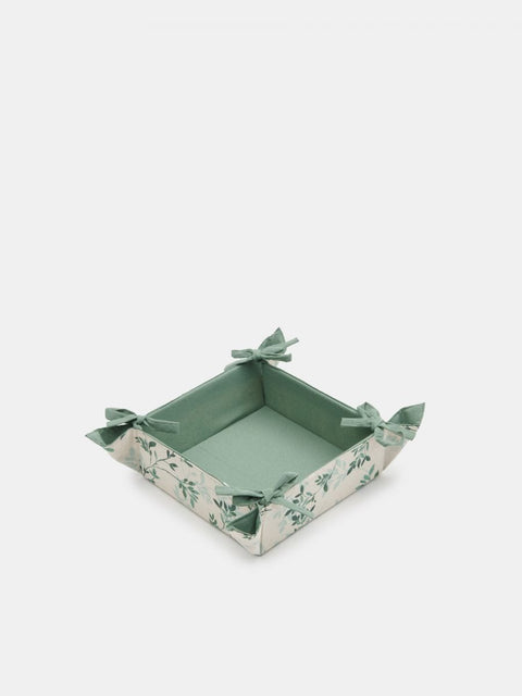 Sinsay Beige & Green Kitchen's Storage Basket 20x20x7cm | Sinsay In Lebanon