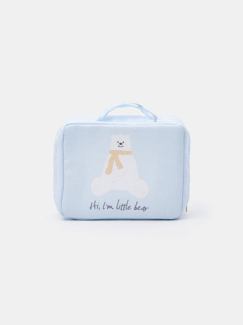 Sinsay Light Blue Bear Print Baby Diaper Bag | Sinsay In Lebanon