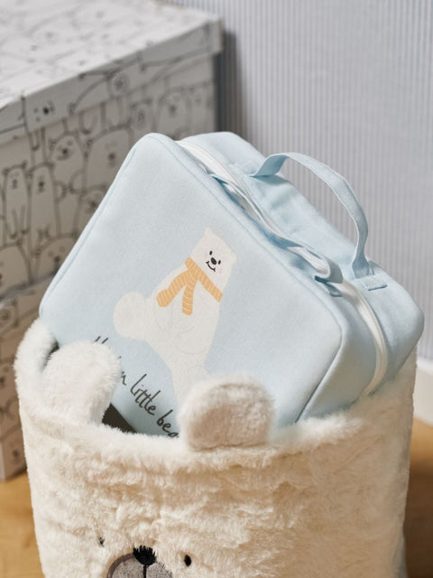 Sinsay Light Blue Bear Print Baby Diaper Bag | Sinsay In Lebanon