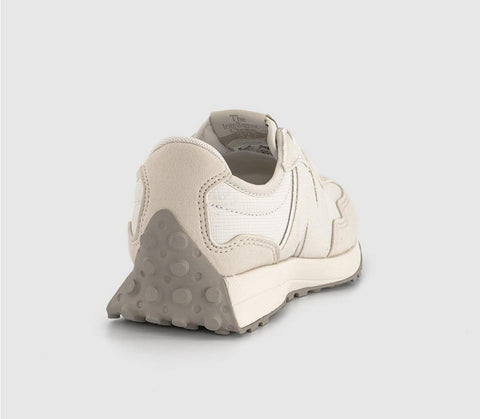 New Balance  Kid's Grey/Light Beige 327 in Sneakers    |New Balance  in Lebanon