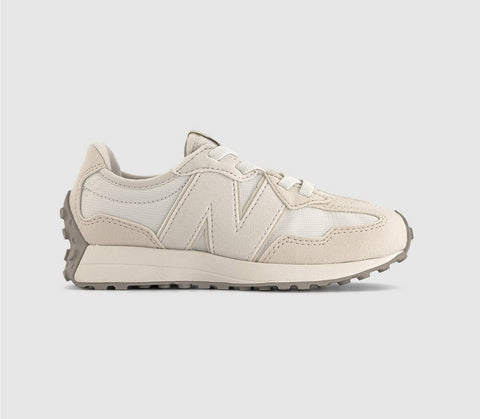 New Balance  Kid's Grey/Light Beige 327 in Sneakers    |New Balance  in Lebanon