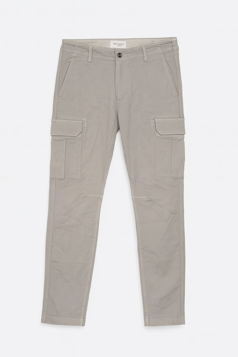 Jack & Jones Men's Light Grey Waist Leg Cargo Pants | Jack & Jones In Lebanon