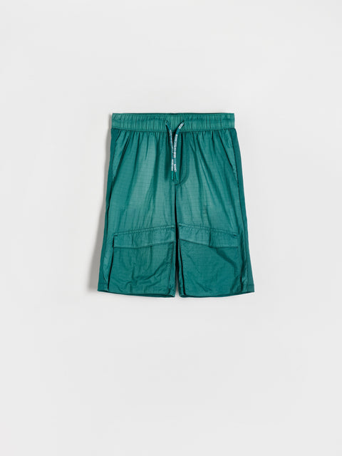 Reserved Boy's Green Shorts With Pockets | Reserved In Lebanon