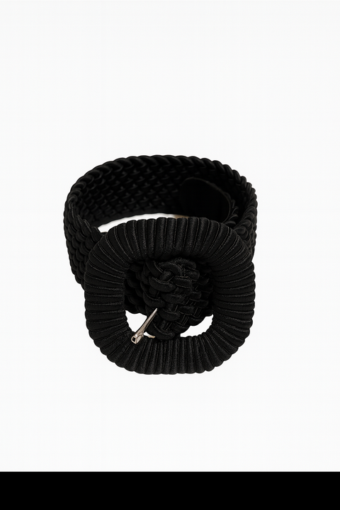 C & A Women's Black Knitted Belt |C & A In Lebanon