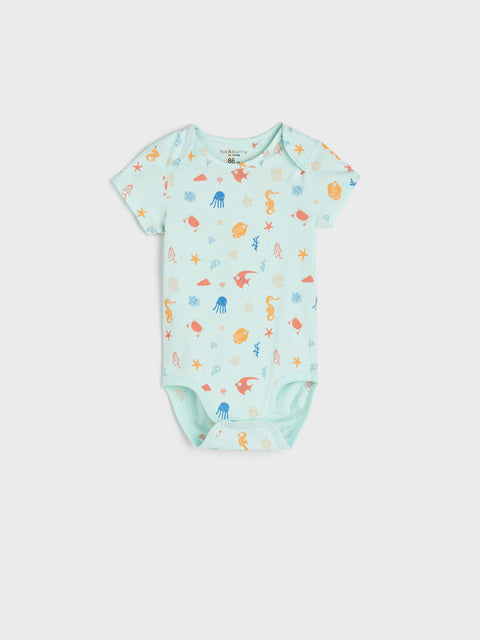 Sinsay Baby Girl's Multicolor Bodysuits 3 Pack With A Print | Sinsay In Lebanon