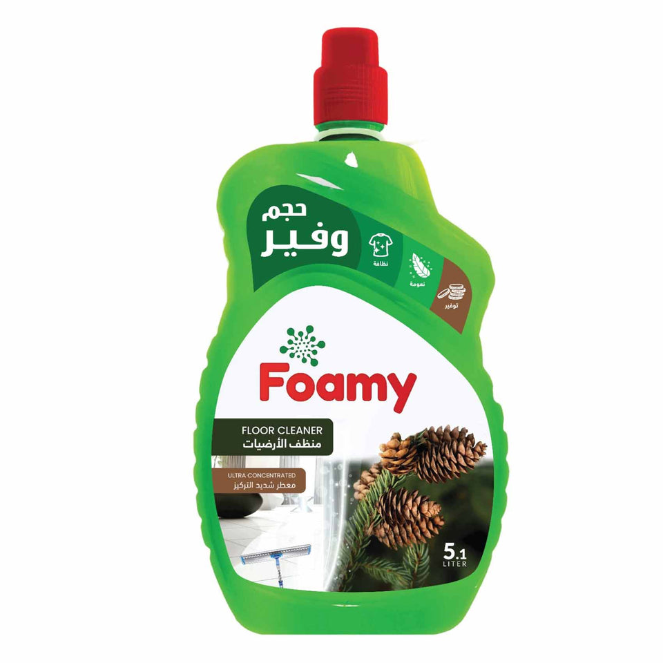 Foamy Floor Cleaner Pine 5.1 L | Foamy In Lebanon