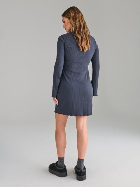 Sinsay Women's Med Grey Mini Dress  | Sinsay in Lebanon