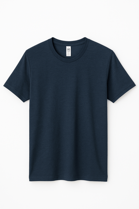 Alternative Men's Dark Navy Round Neck T-Shirt | Alternative In Lebanon