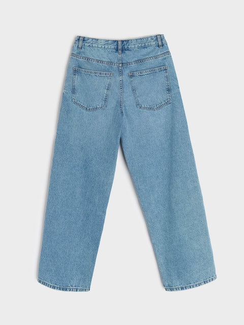 Sinsay Women's Light Blue Baggy Fit  Jeans | Sinsay in Lebanon