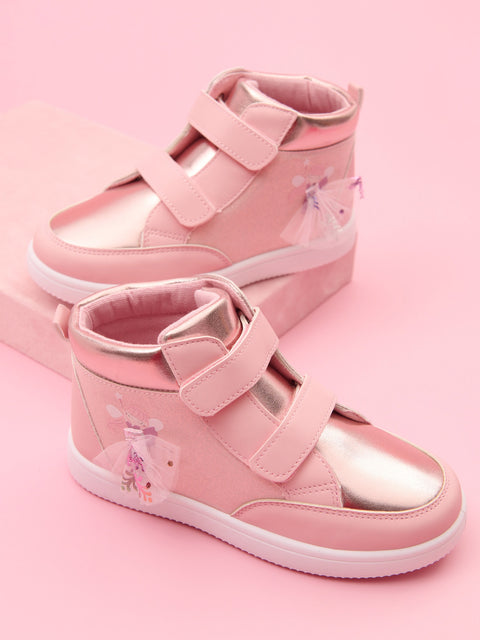 Sinsay Girl's Pink High ankle Sneakers | Sinsay in Lebanon