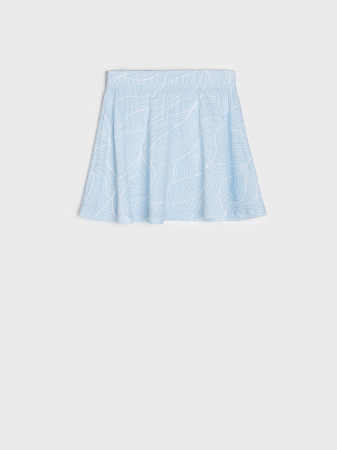 Sinsay Girl's Pale Blue Skirt With Flared Design | Sinsay In Lebanon