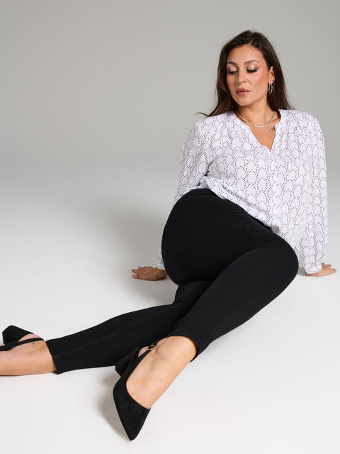 Sinsay Women's Black Plus Size Jeggings | Sinsay In Lebanon