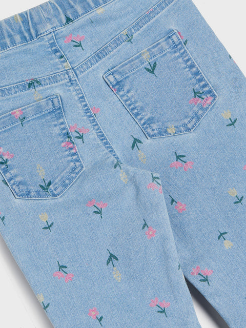 Sinsay Girl's Blue Floral Jeggings Jeans | Sinsay In Lebanon