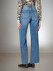 Sinsay Women's Blue Wide Straight High Waist Jeans | Sinsay In Lebanon