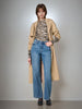 Sinsay Women's Blue Wide Straight High Waist Jeans | Sinsay In Lebanon